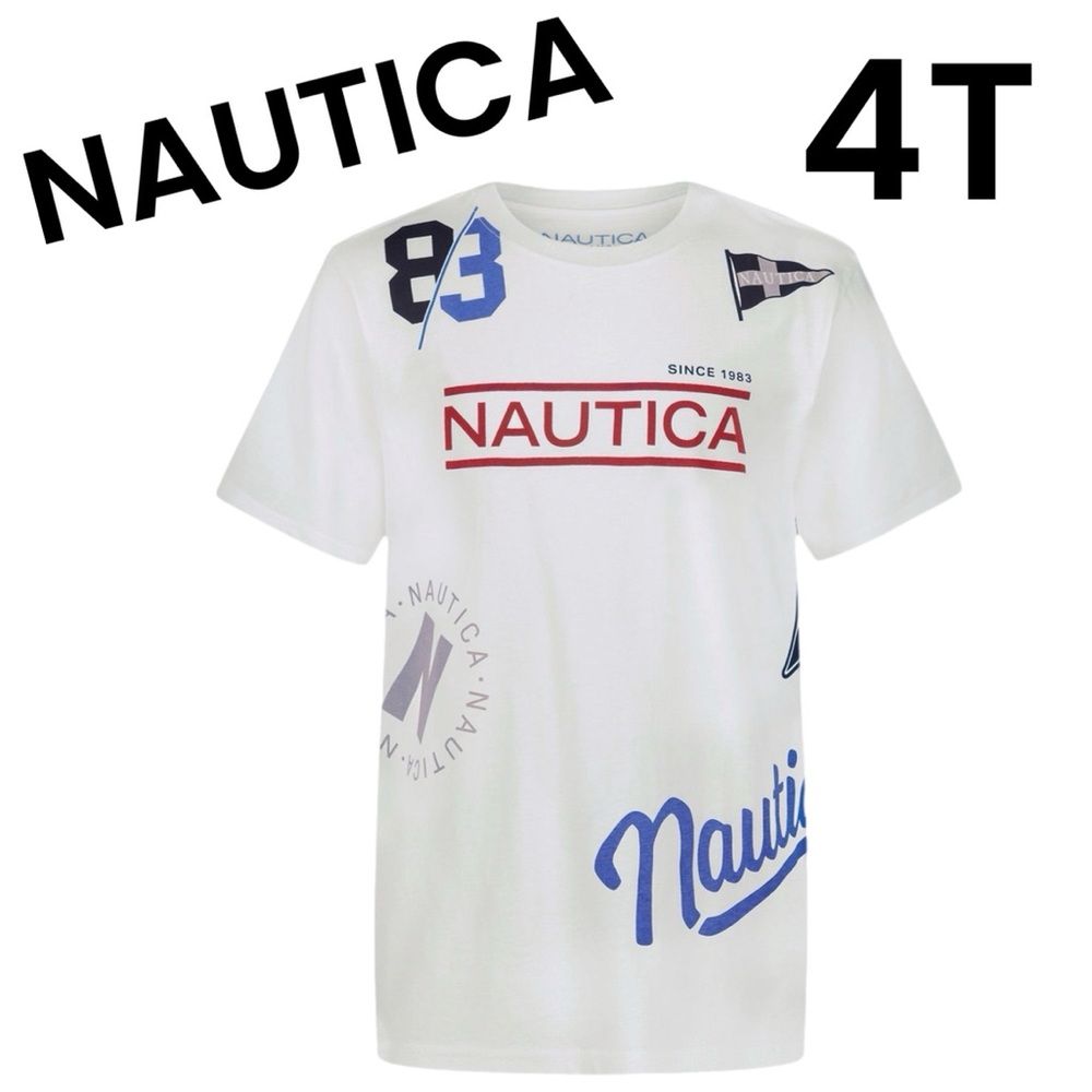 Nautica Playful Print Short Sleeve T-Shirt